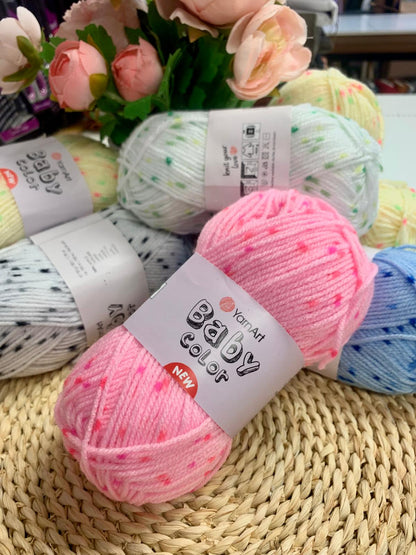 YarnArt Baby Color Yarn - 50g / 150m