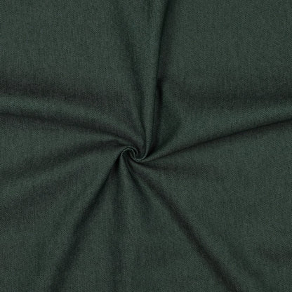 Denim fabric with elastane - dark green 270 g/m²