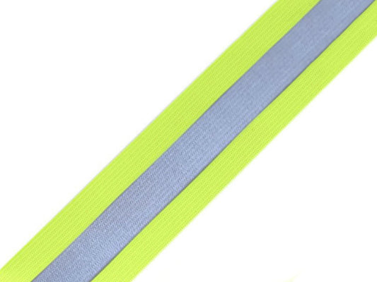 Elastīgā gumija ar atstarojošu līniju 40 mm