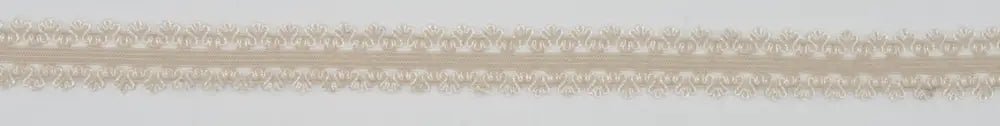 Image with elastic lace, 2.1 cm - vanilla – available at Šarlotes audumi