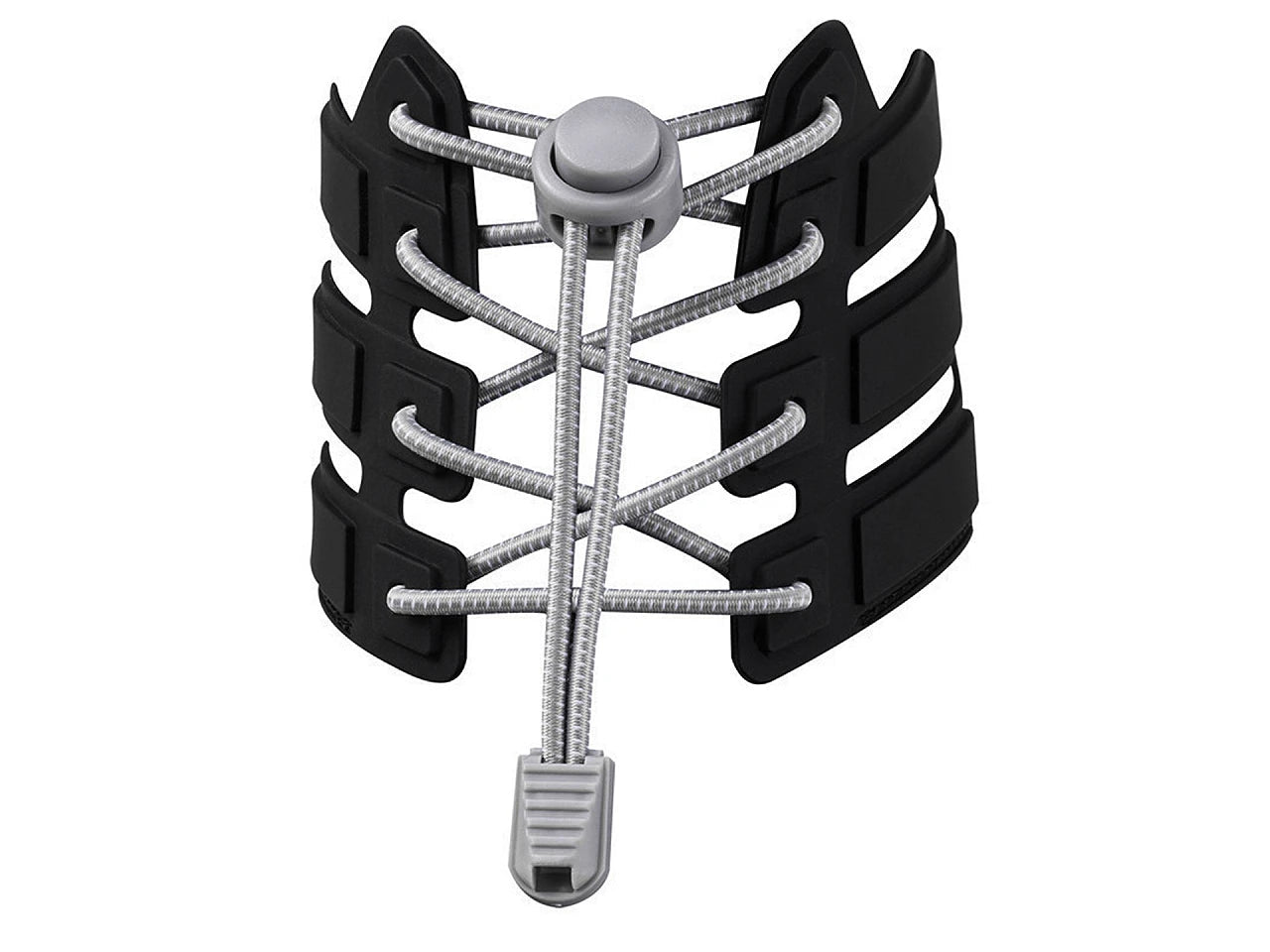 Image of elastic reflective no-tie shoelaces 120 cm|various shades – available at Šarlotes audumi