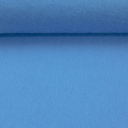 Image of felt in rolls 1,1 mm - blue – available online at Charlotte's Fabrics