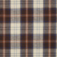 Flanelis - brūns ar zilu 150 g/m²