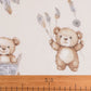 Flanelis - lācīši 155 g/m²