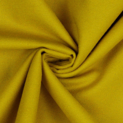 Flannel - mustard yellow 165 g/m²