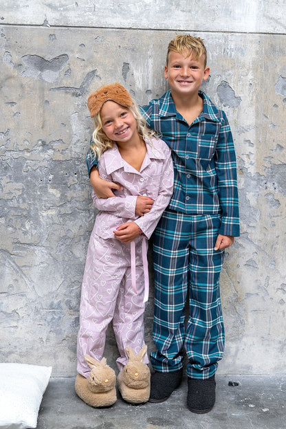 Image avec flanelle - cœurs 165 g/m² – disponible chez Šarlotes audumi
