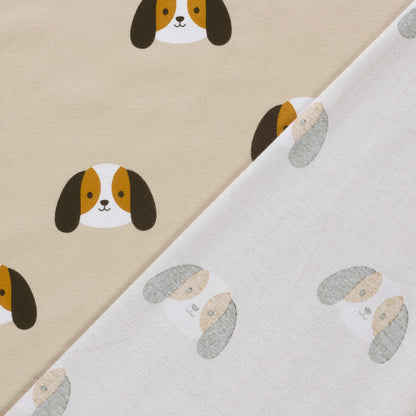 Image of Flannel - dogs 165 g/m² – available at Šarlotes audumi