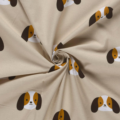 Image of Flannel - dogs 165 g/m² – available at Charlotte’s Fabrics
