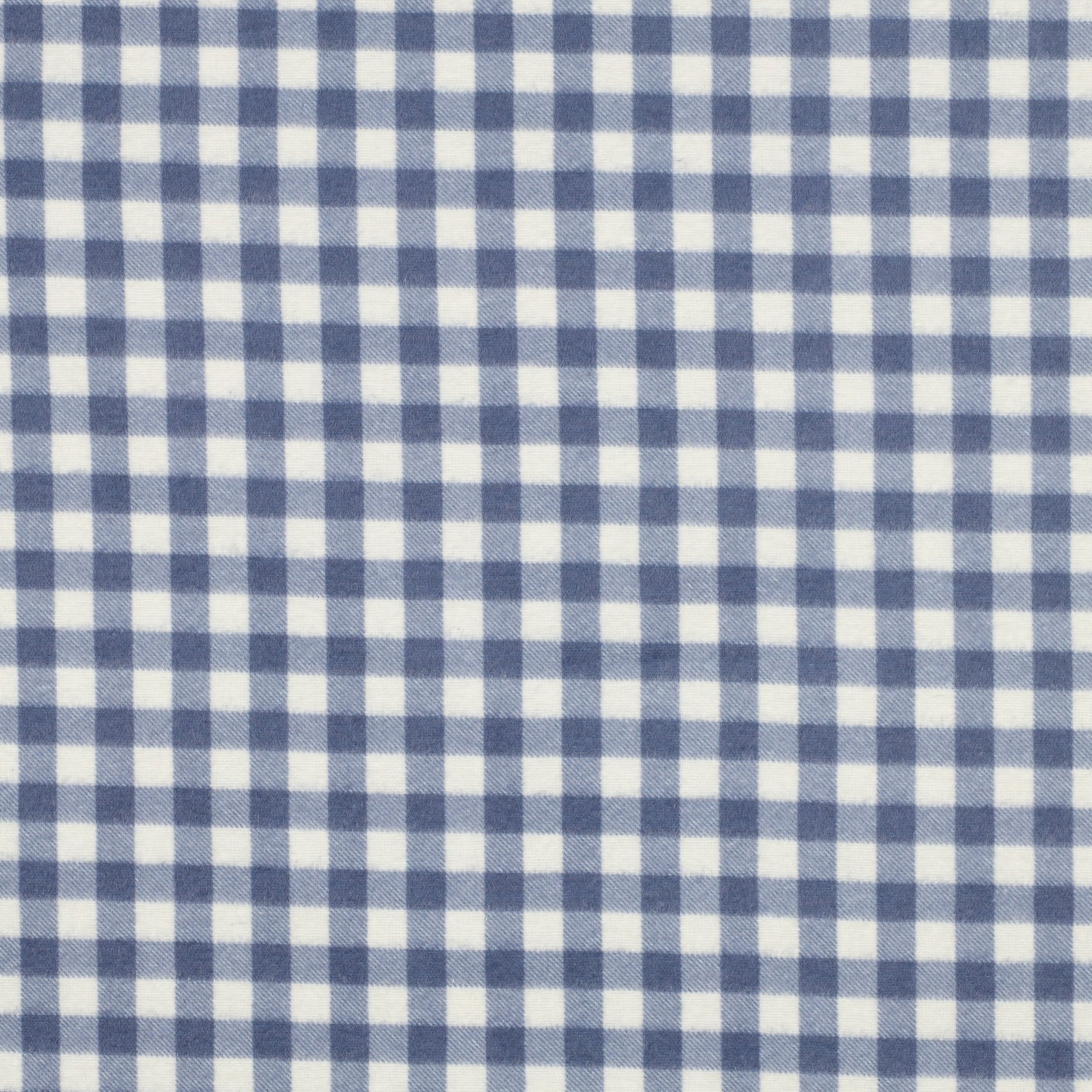 Image of flannel - blue checked 165 g/m² – available at Šarlotes audumi