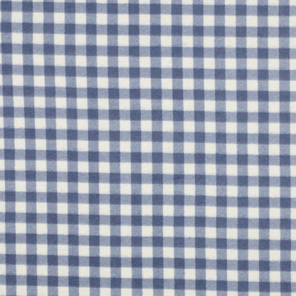 Image of Flannel - blue plaid 165 g/m² – available at Šarlotes audumi