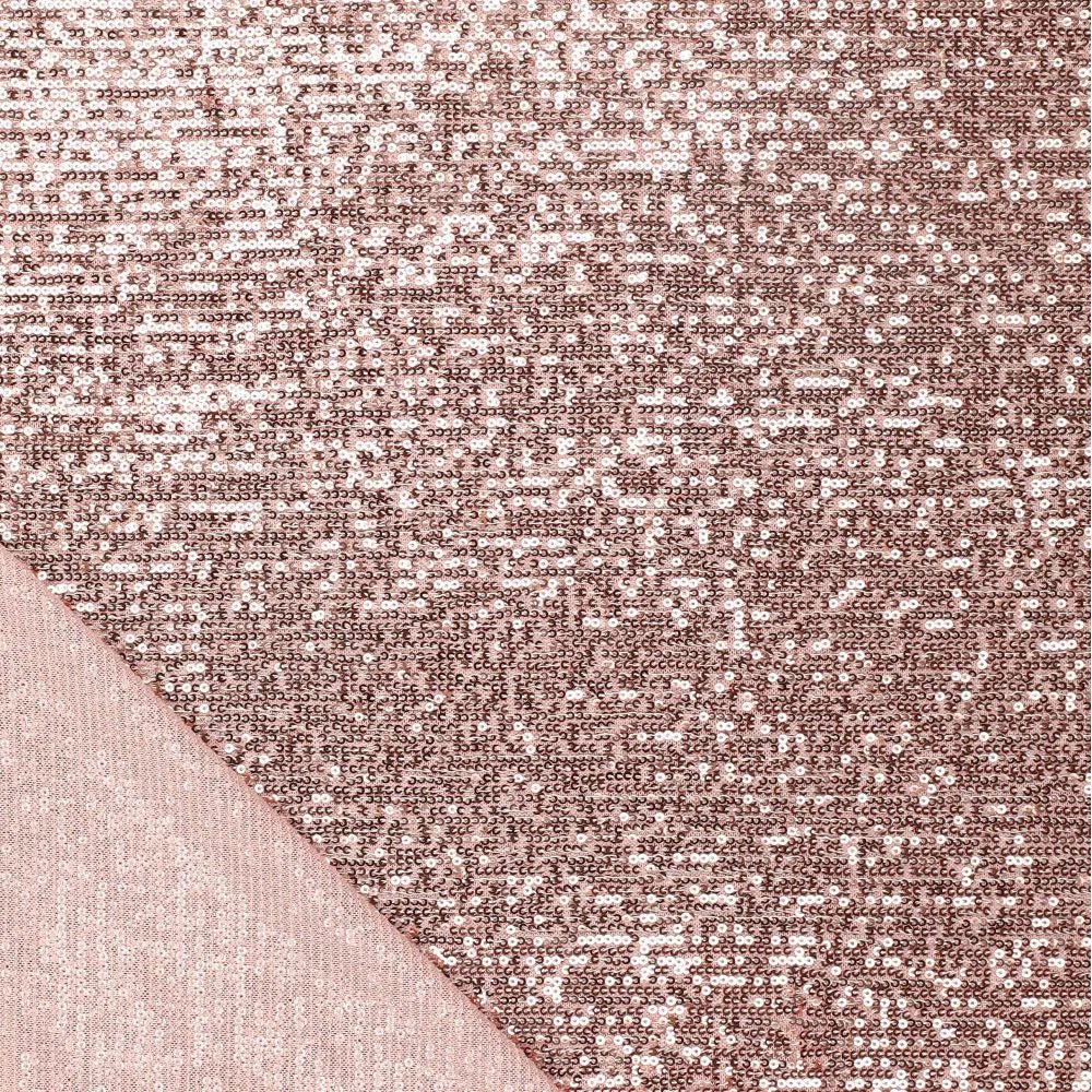 Image of sequin fabric - pink 285 g/m² – available at Šarlotes audumi