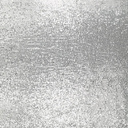 Image of sequin fabric - silver 285 g/m² – available at Šarlotes audumi