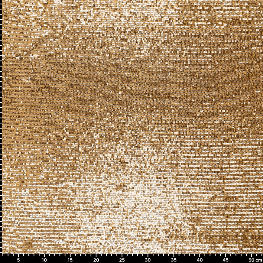 Image of sequin fabric - gold 285 g/m² – available at Charlotte's Fabrics