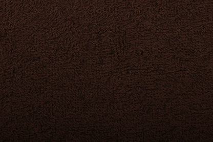Terry fabric - chocolate brown 350 g/m²