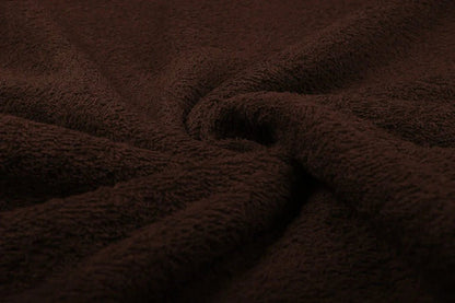 Terry fabric - chocolate brown 350 g/m²