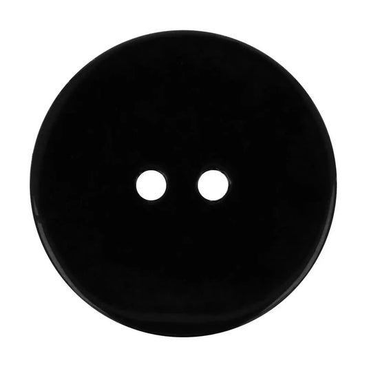 Image of shell button - black – available online at Šarlotes audumi