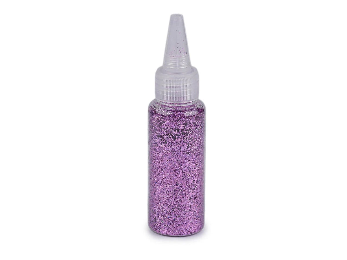 Image of glitter with applicator, 20 g – decorative glitter for crafts – available online at Šarlotes audumi