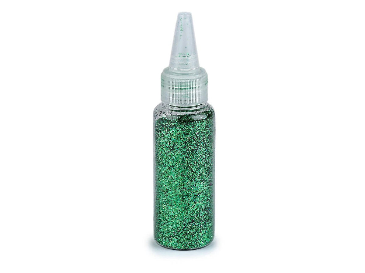 Image of glitter with applicator, 20 g – decorative glitter for crafts – available online at Šarlotes audumi