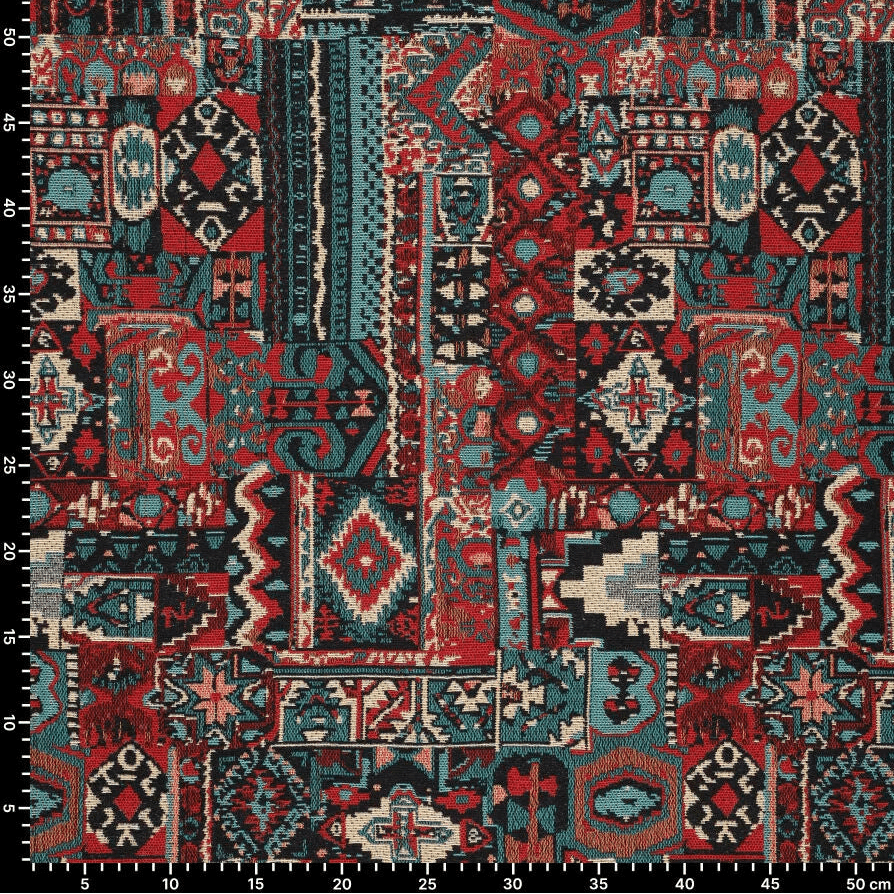 Image of Tapestry - boho pattern 360 g/m² – available at Šarlotes audumi