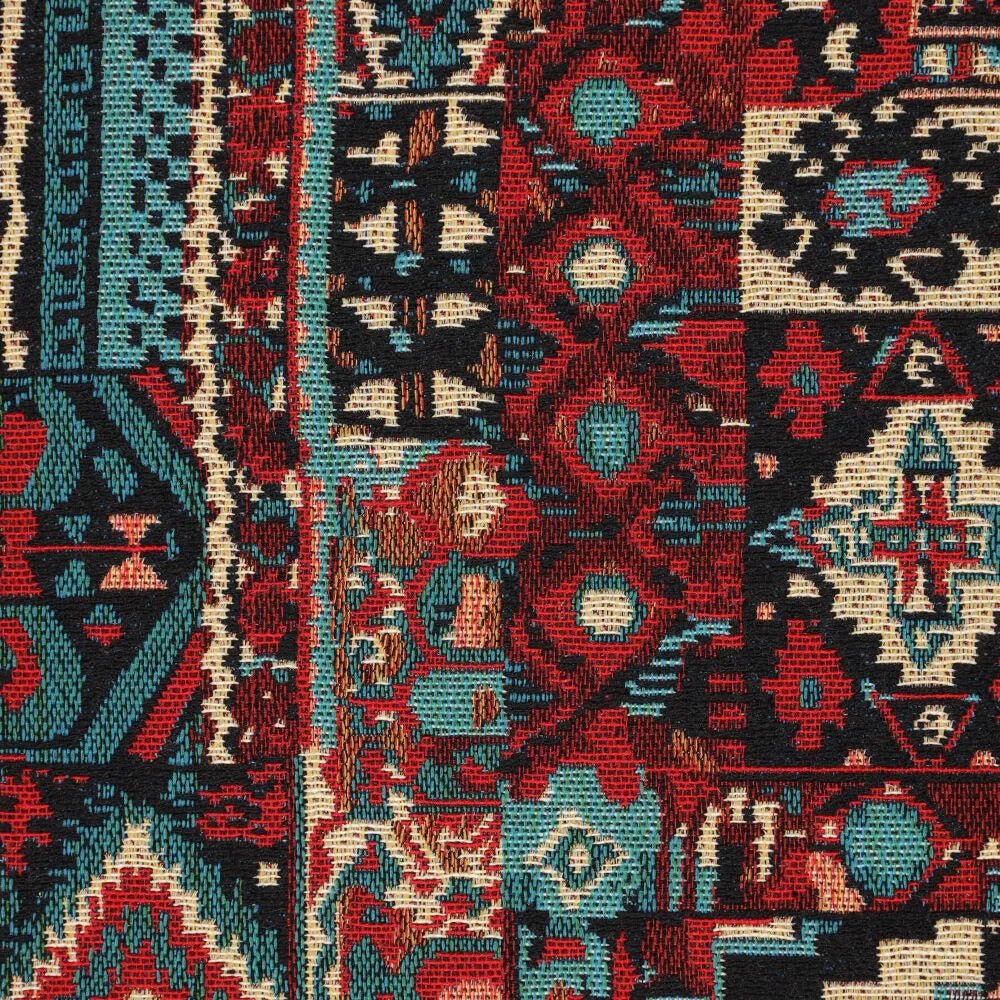 Image with tapestry - boho pattern 360 g/m² – available at Šarlotes audumi