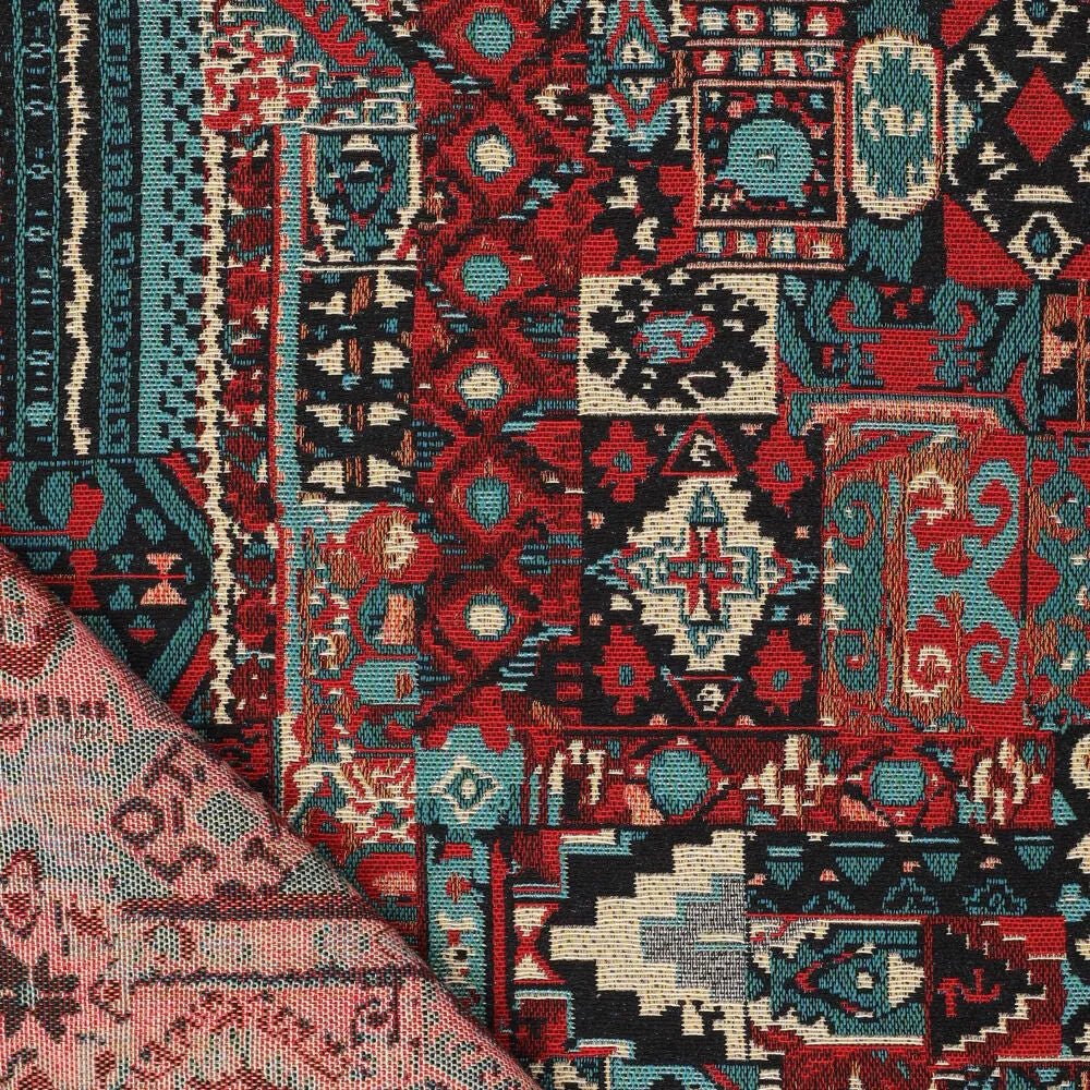 Image of a tapestry - boho pattern 360 g/m² – available at Šarlotes audumi