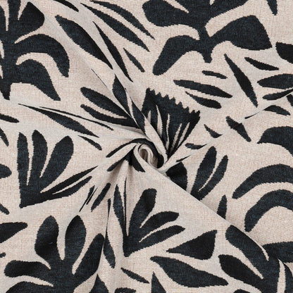 Tapestry - black leaves 310 g/m²