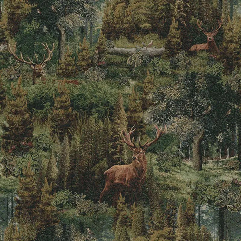 Attēls ar Gobelēns - mežs 350 g/m² – pieejams Šarlotes audumi