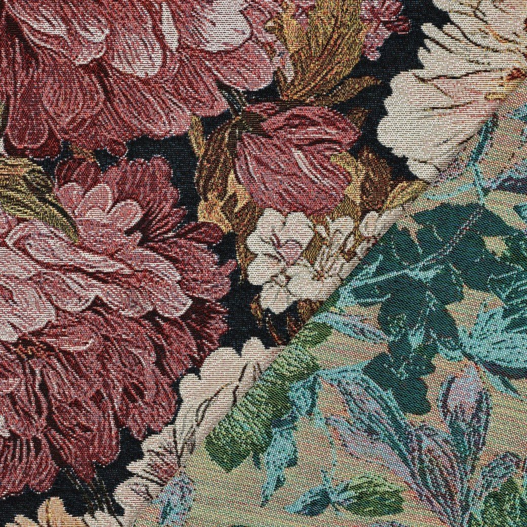 Image of tapestry - peonies 310 g/m² – available at Šarlotes audumi