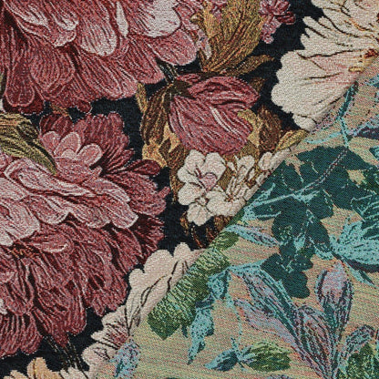 Image of tapestry - peonies 310 g/m² – available at Šarlotes audumi