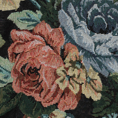 Tapestry - roses on a black background 330 g/m²