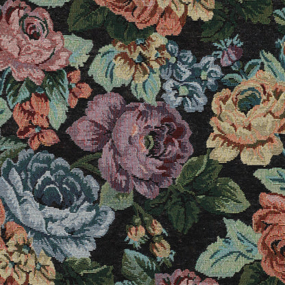 Tapestry - roses on a black background 330 g/m²