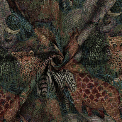 Image with tapestry - safari 360 g/m² – available at Šarlotes audumi
