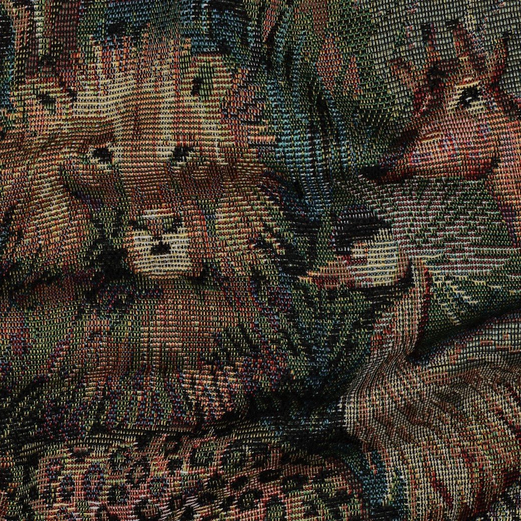 Image with tapestry - safari 360 g/m² – available at Šarlotes audumi