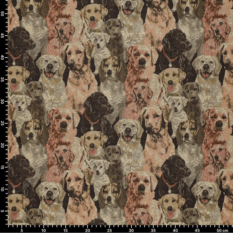 Tapestry with dogs 260 g/m² – available at Šarlotes audumi
