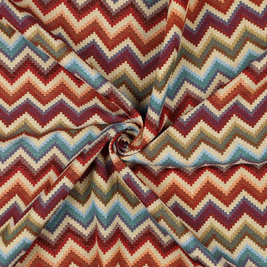 Gobelēns - zig zag motīvs 320 g/m²