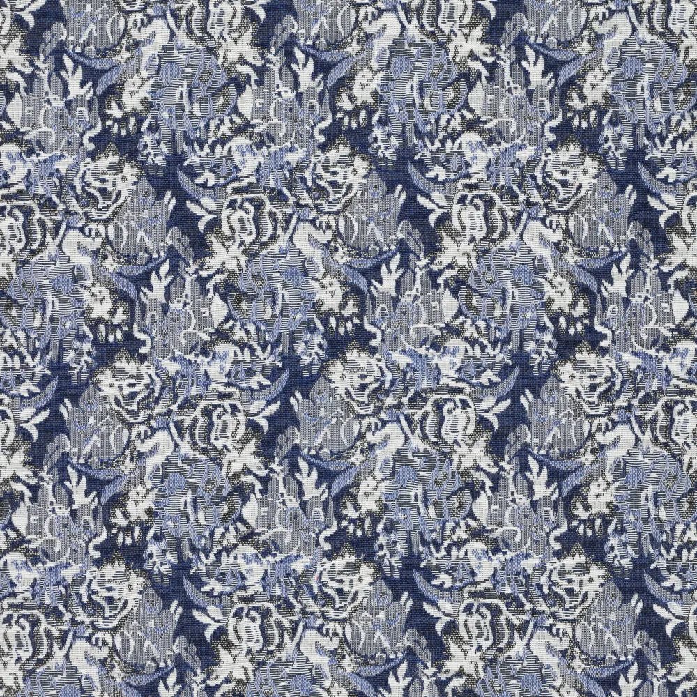 Image of tapestry - elegant blue pattern 260 g/m² – available at Šarlotes audumi