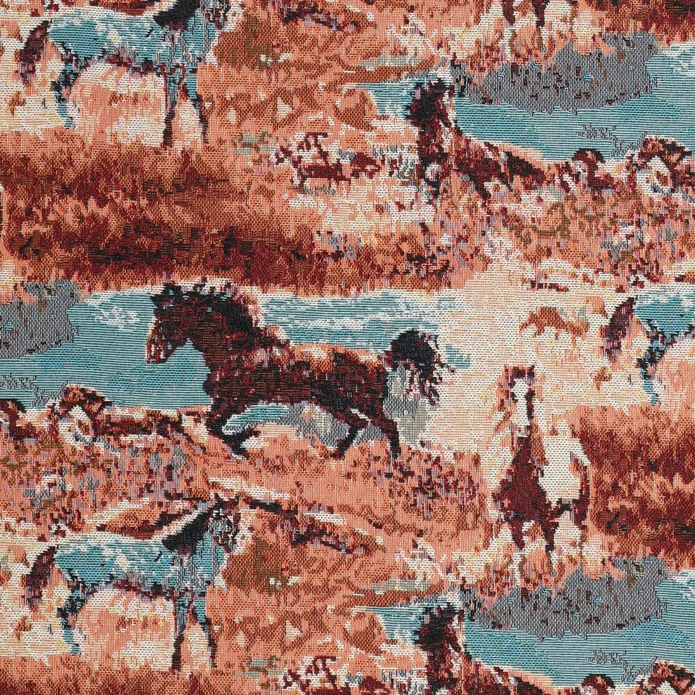 Image of tapestry - horses 350 g/m² – available at Šarlotes audumi