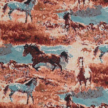 Image of tapestry - horses 350 g/m² – available at Šarlotes audumi