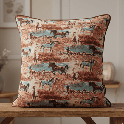 Image of tapestry - horses 350 g/m² – available at Charlotte's Fabrics