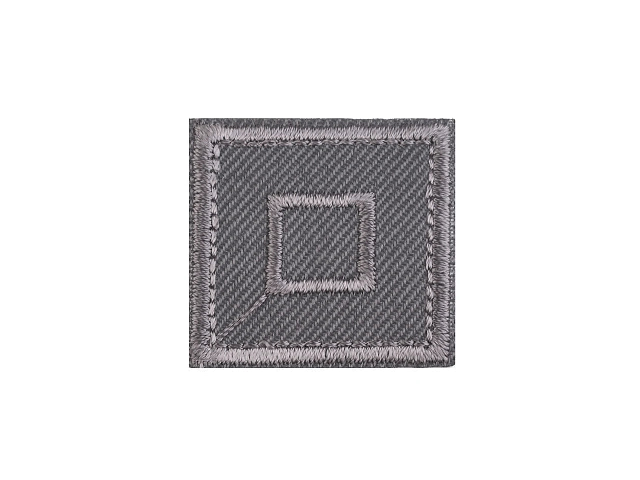 Attēls ar Ielāps uzgludināms kvadrāts| 3,3 x 3,3 cm| dažādu toņu – pieejams Šarlotes audumi
