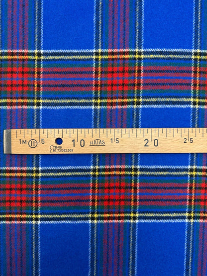 IItalian tweed checkered fabric | 76% polyamide | 15% wool | 9% cotton | 290 g/m² | 150 cm