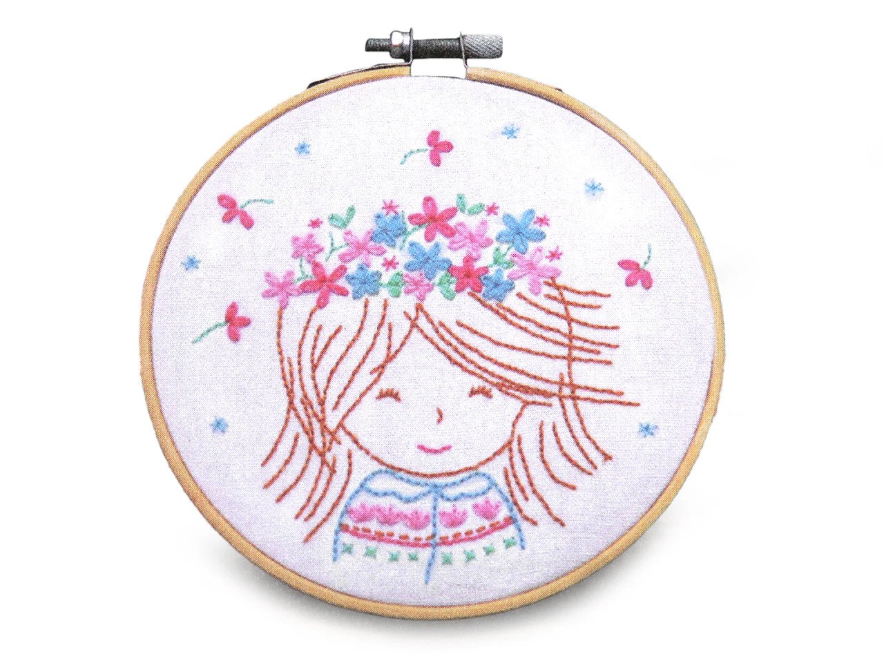 alt
Image with embroidery kit with pre-printed motif|various designs – available at Charlotte's Fabrics