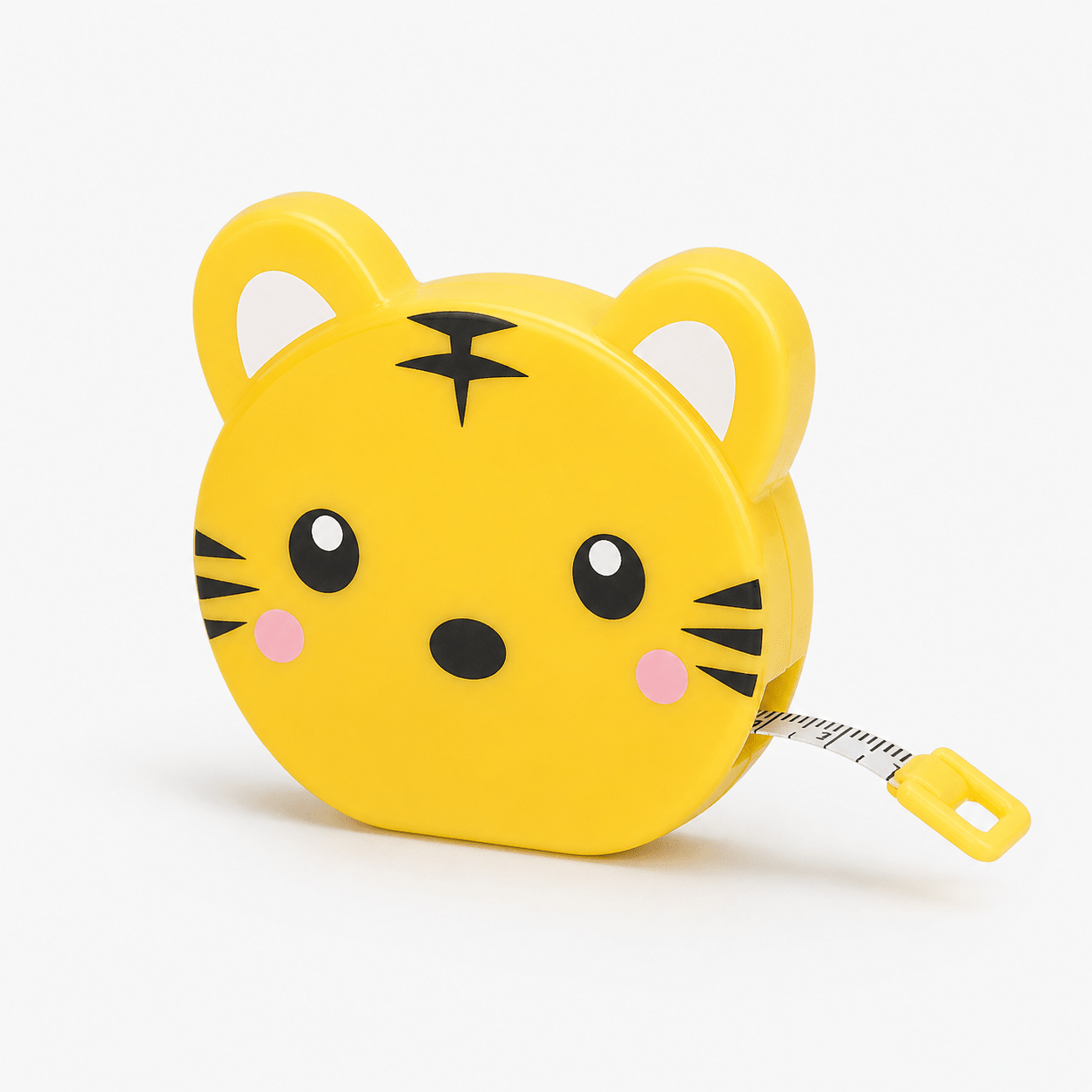 Image d’un mètre ruban rétractable Motifs animaux – disponible chez les tissus de Charlotte