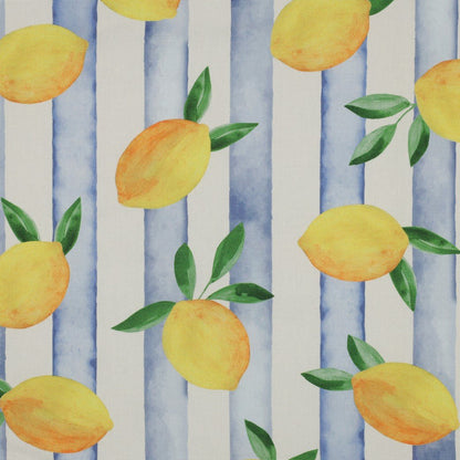 Image de tissu canvas - citrons 210 g/m² – disponible chez Šarlotes audumi