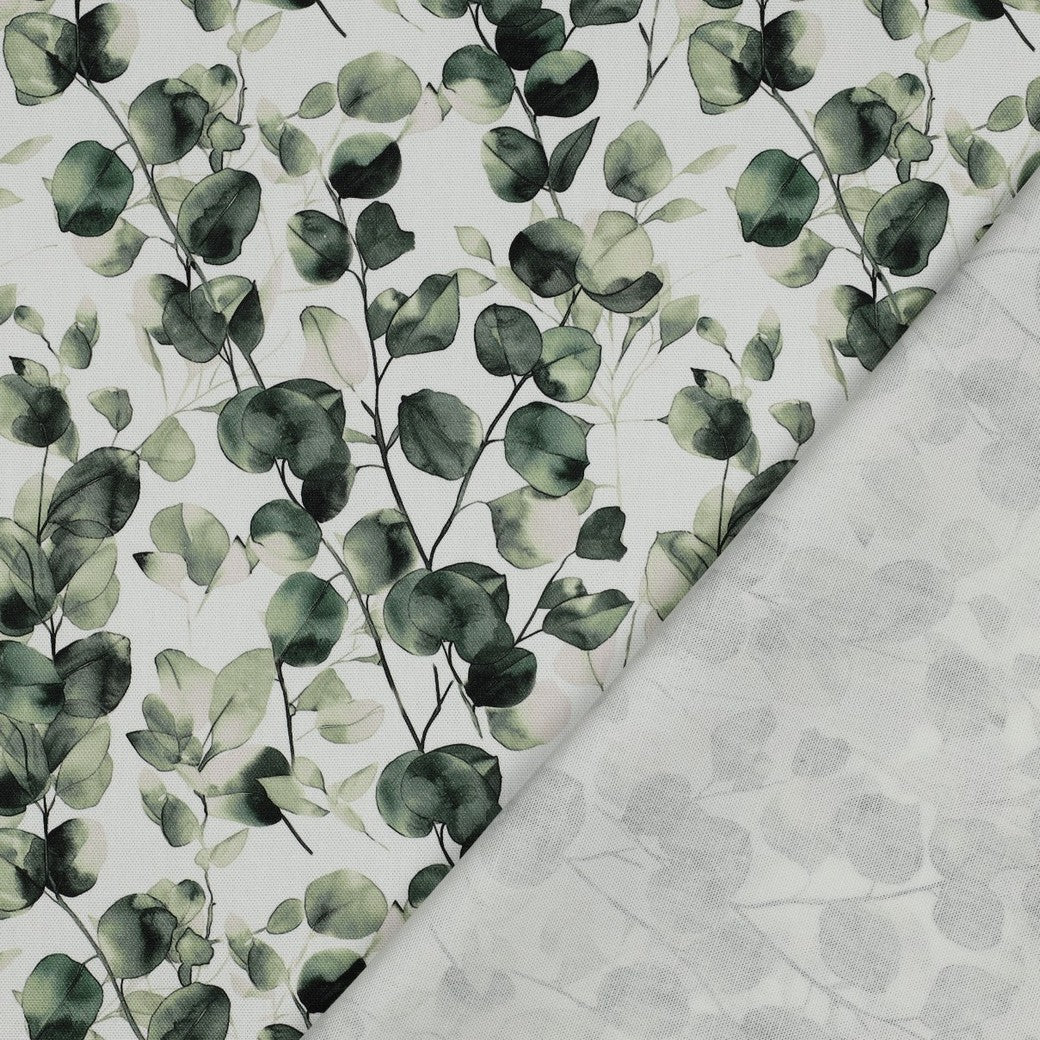 Image avec tissu toile - eucalyptus 210 g/m² – disponible chez Šarlotes audumi