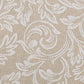Kanvas audums - elegants balts raksts 200 g/m²