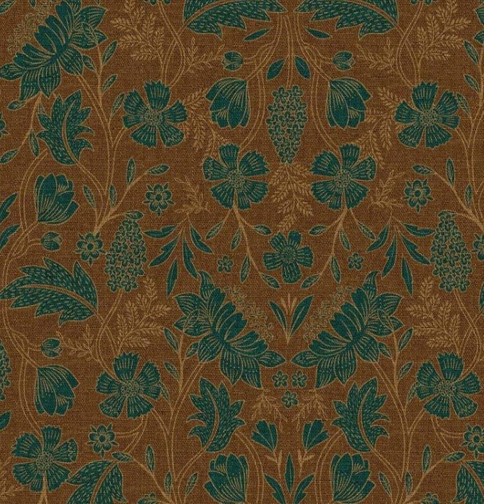 Toile à motif de feuilles 200 g/m² – disponible chez Šarlotes audumi