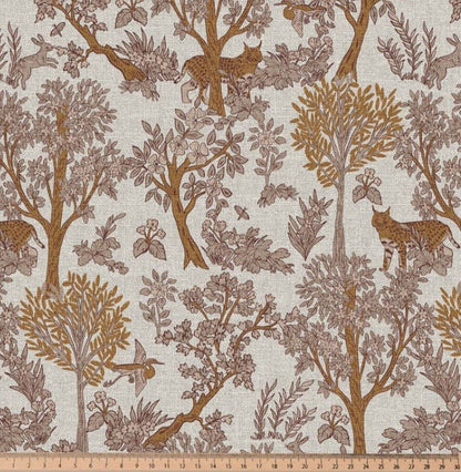 alt
Image with canvas fabric - lynx in the forest 200 g/m² – available at Šarlotes audumi