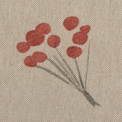 Image of canvas fabric - pillars 200 g/m² – available at Šarlotes audumi