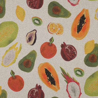 Image de toile - fruits tropicaux 220 g/m² – disponible chez Šarlotes audumi
